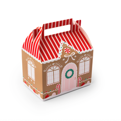 Sweet Gingerbread House Cookie Boxes 8pk. - Pretty Day