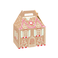 Gingerbread House Treat Boxes 6pk. - Pretty Day