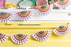 Fiesta Striped Fan Banner - Pretty Day