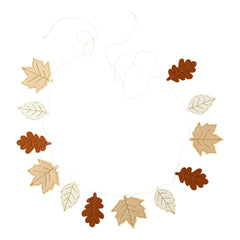 Felt Leaf Banner - Pretty Day