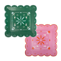 Fiesta Papel 10" Plate Set 8pk. - Pretty Day