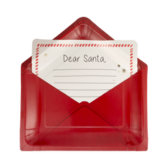 Letter to Santa Shaped Paper Plates - 8pk - Pretty Day