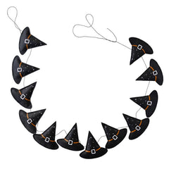 Witches Hat Puffy Felt Banner - Pretty Day