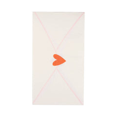 Valentine's Envelope Napkin Large 24pk. - Pretty Day
