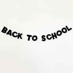 Back to School Felt Banner - Pretty Day