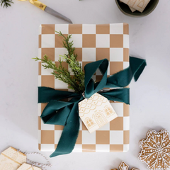 Gingerbread House Wood Gift Tags - 8 pk - Pretty Day