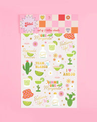 Gimme One Margarita Tats - 54 temporary tattoos - Pretty Day