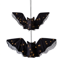 Hanging Light up Fabric Bat Set 2pk.