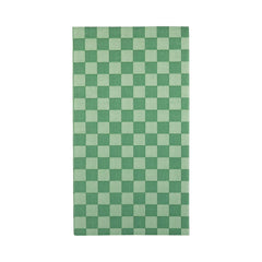 Golf Green Checkered Paper Dinner Napkins 24pk. - Pretty Day