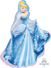 Cinderella Jumbo Foil Balloon - Pretty Day