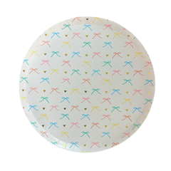 Colorful Bows Dinner Plates 8pk. - Pretty Day