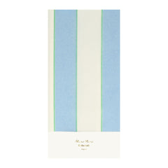 Blue Stripe Tablecloth - Pretty Day