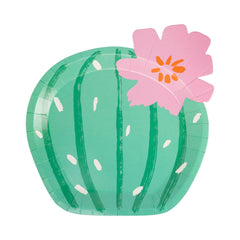 Fiesta Cactus 9" Plate 8pk. - Pretty Day