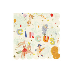 Circus Large Napkins - 16pk - Pretty Day