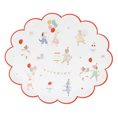 Animal Friends Dinner Plates 8pk. - Pretty Day