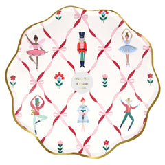 Nutcracker Ballet Dinner Plates 8pk. - Pretty Day