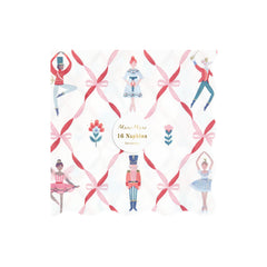 Nutcracker Ballet Napkins Large 16pk. - Pretty Day