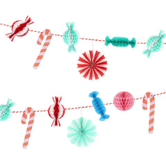 Christmas Candy Mini Honeycomb Garland - Pretty Day