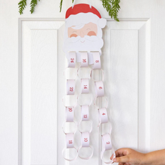 Santa's Beard Advent DIY Christmas Activity - Pretty Day