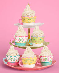 Tea Party Cupcake Wrappers
