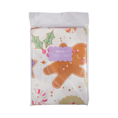 Gingerbread Paper Table Cover - Pretty Day