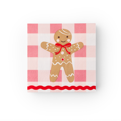 Sweet Gingerbread Napkins Small 20pk. - Pretty Day