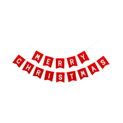 Felt Merry Christmas Banner