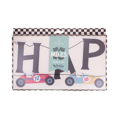 Car Happy Birthday Banner Set - Pretty Day