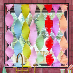 Bright Banquet Crepe Streamers 8pk. - Pretty Day