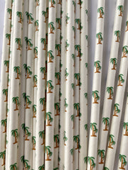 Tropical Palm Tree Straws- 25pk - Pretty Day