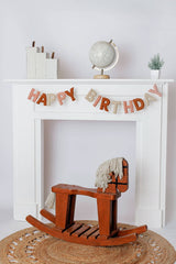 Boho Happy Birthday Felt Garland - Pretty Day