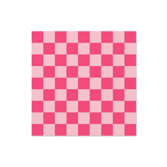 Pink Checkered Napkins Large 20pk. - Pretty Day