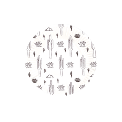 Party West - Cactus Dessert Plates (Set of 8) - Pretty Day