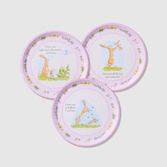 Guess How Much I Love You Rabbit Pink Large Plates 10pk. - Pretty Day