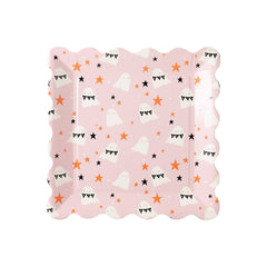 Scatter Scallop Ghost Plates - 8pk - Pretty Day