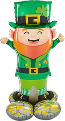 Air filled Free Standing Jumbo  Lucky Leprechaun Airloonz - Pretty Day