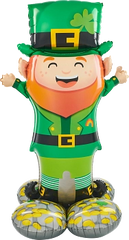 Air filled Free Standing Jumbo Lucky Leprechaun Airloonz - Pretty Day