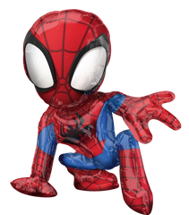 Spidey Superhero Foil Tabletop Balloon Decoration (Airfill Only) - Pretty Day