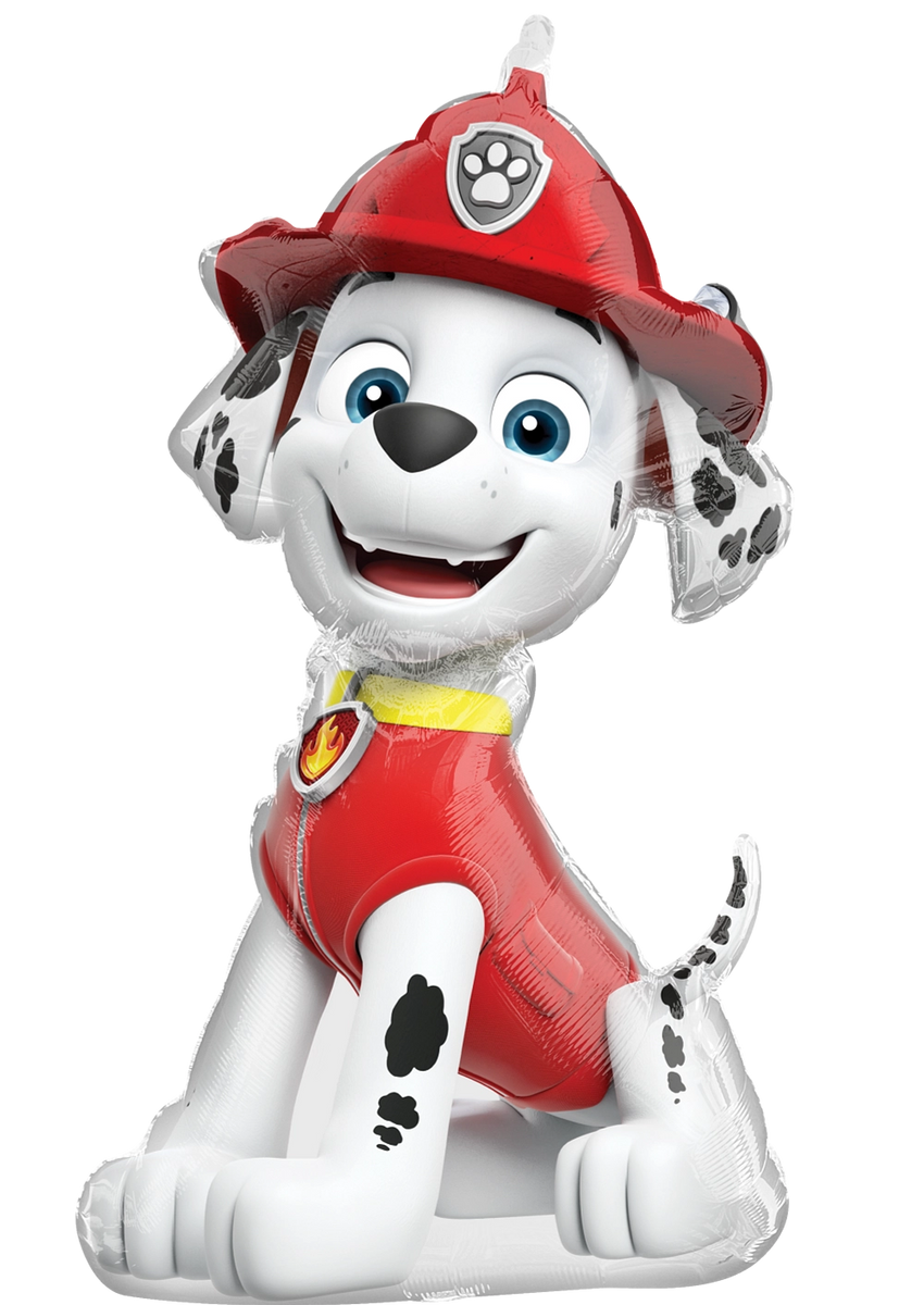 Paw Patrol Jumbo Foil Balloon Pretty Day - Main Image