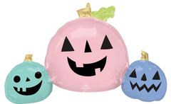 Pastel Pumpkin Halloween Balloon - Pretty Day