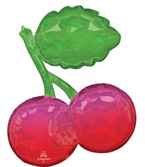 Fruity Mix Cherry Iridescent Supershape Foil Balloon 30" - Pretty Day