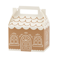 Gingerbread House Gable Treat Boxes - 6 pack - Pretty Day