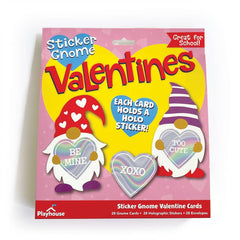 Gnome Holographic Classroom Pack Valentines 28pk. - Pretty Day