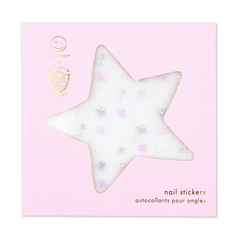 Frosted Snowflake Nail Stickers - Pretty Day