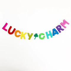 Lucky Charm Felt Banner - Pretty Day