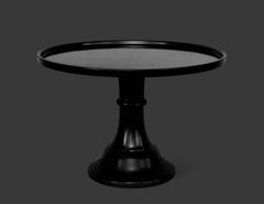Melamine Cake Stand Large- Ink Black 11.5" - Pretty Day