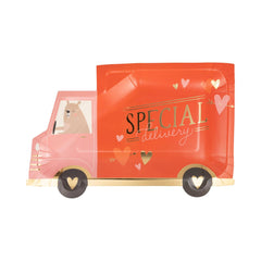 Special Delivery Truck Valentines Plate 8pk. - Pretty Day