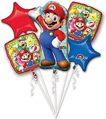 Super Mario Bros Balloon Bouquet - Pretty Day