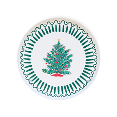 Paper Christmas Tree Plates - Small 8pk - Pretty Day