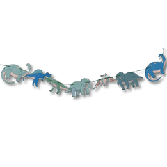 Dinosaur Birthday Banner - Pretty Day